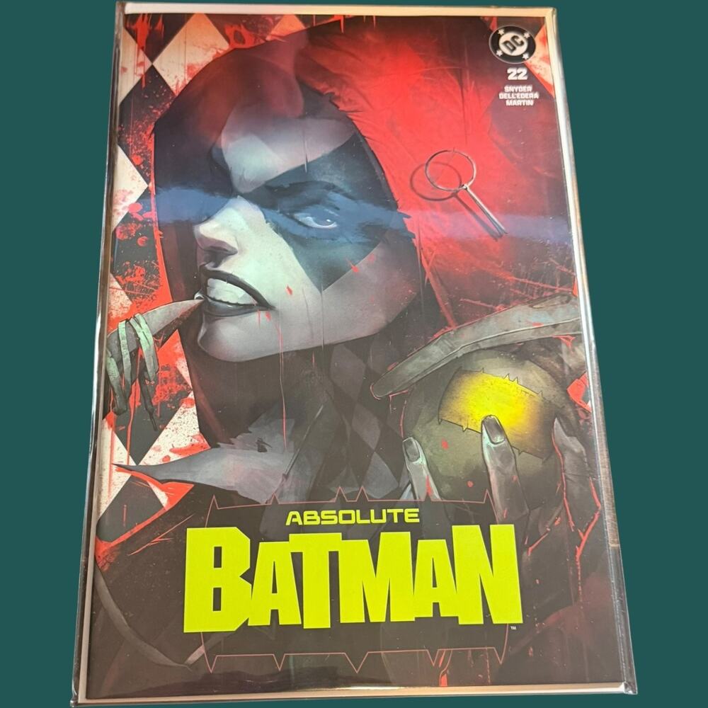 Absolute Batman #22 DC Comics Harley Quinn Cover Snyder Delledera Martin